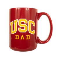 USC Trojans Cardinal Dad Mug